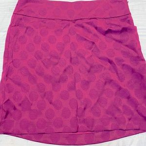 Loft Purple Polka Dot Skirt | Size 4